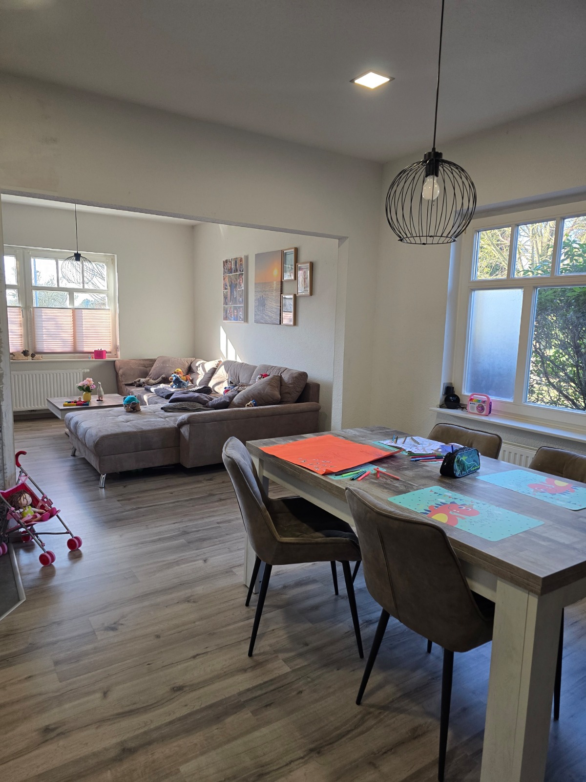 Musterwohnung – offener Grundriss